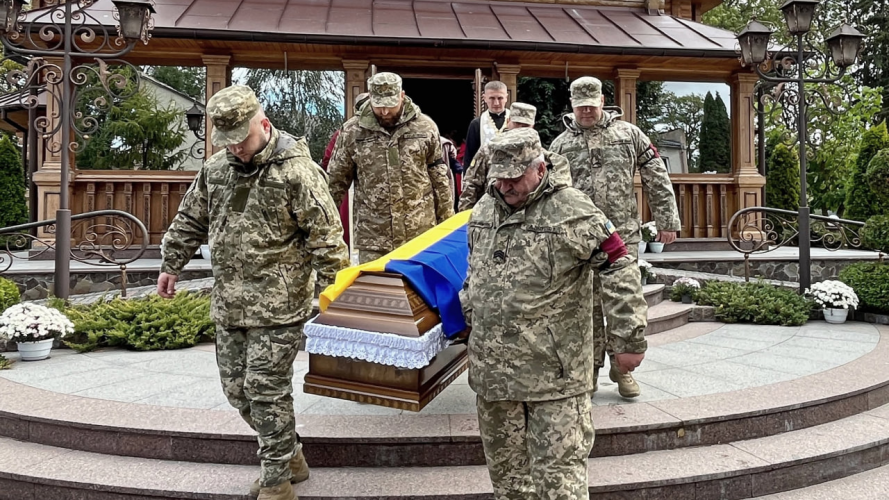 Два роки невідомості: на Волині попрощалися з 32-річним воїном, загибель якого підтвердила ДНК-експертиза