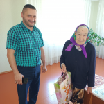 Жителька села на Волині відзначила 90-річний ювілей