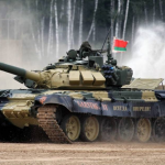 Білорусь перекинула танки до кордону з Литвою