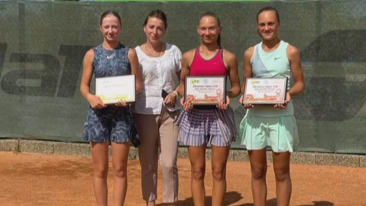 14-річна спортсменка з Луцька виграла тенісний турнір