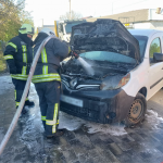 У місті на Волині горіла автівка