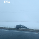 На Волині водій вантажівки виїхав на зустрічну та зіткнувся з Jaguar, від удару легковик злетів у кювет