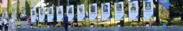 У Шацьку встановили банери з портретами полеглих захисників