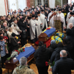 У Луцьку попрощалися з Героями Євгенієм Філясом та Тарасом Медведчуком