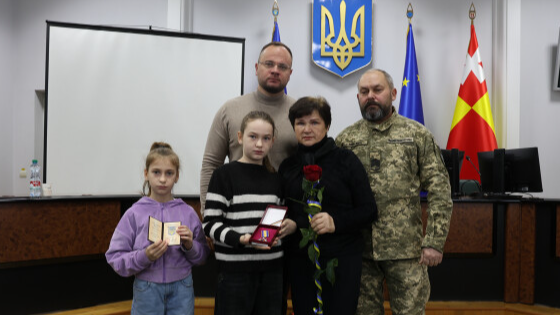 У Луцьку рідним полеглих Героїв вручили посмертні нагороди
