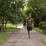Вчиться жити без ноги: поранений боєць реабілітується у Луцьку