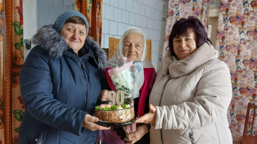 Марина Пух відзначила 90-річний ювілей у Шацькій громаді