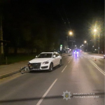 У Луцьку Audi врізалась у мотоцикл: серед постраждалих - неповнолітній
