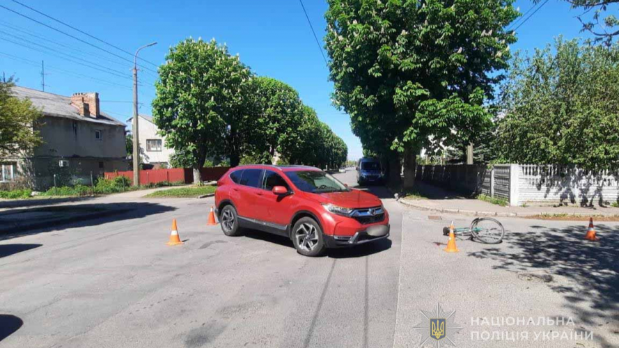 У Луцьку Honda збила 72-річного велосипедиста
