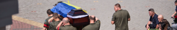 У Луцьку попрощалися із загиблим на війні військовослужбовцем Іллею Панасюком