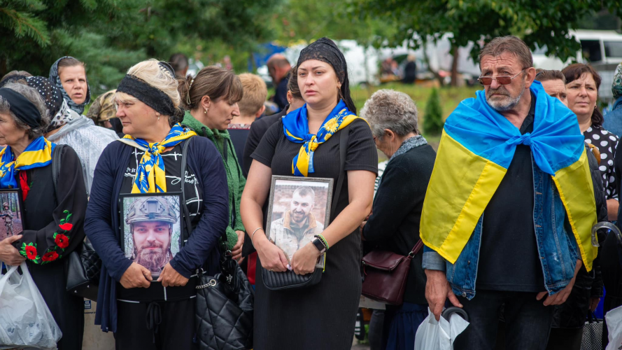 Рідні загиблих воїнів з Волині побували на Всеукраїнській прощі