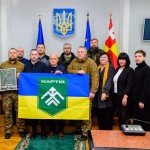 Вахтанг Кіпіані та Сергій Жадан в Луцьку: письменники пропонують перейменувати вулицю на честь Олександра Ющенка