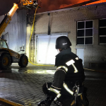 Нічна атака на Волинь: пожежа охопила тисячу квадратних метрів