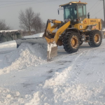 32 спецмашини вийшли на дороги Волині після нічного снігопаду