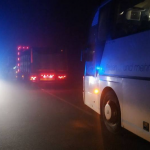 На Волині рейсовий автобус зіткнувся з снігоочисною технікою: є постраждалі