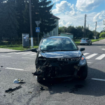 На Волині автівка зіткнулася з мотоциклістом, водій двоколісного у лікарні