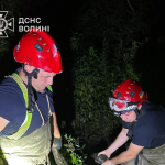 У Луцьку чоловік застряг у болоті