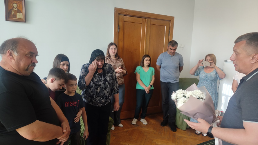 Рідним Героя з Волині Павла Шумчука вручили посмертну нагороду воїна