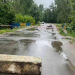 У селищі на Волині перекрили міст після негоди — водіїв просять об’їжджати