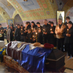 У Луцьку провели в останню путь військовослужбовця Олександра Вибача, який загинув 5 місяців тому