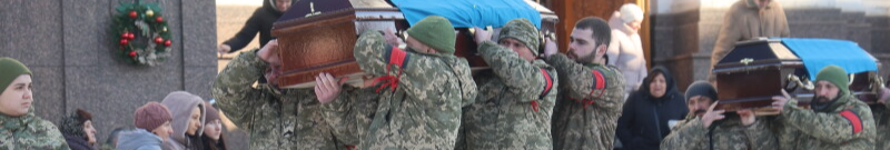 Місто у жалобі: в Луцьку попрощалися з Героями, які загинули, захищаючи Україну