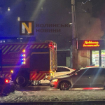 Пожежа на Північному ринку в Луцьку: на місці працюють рятувальники