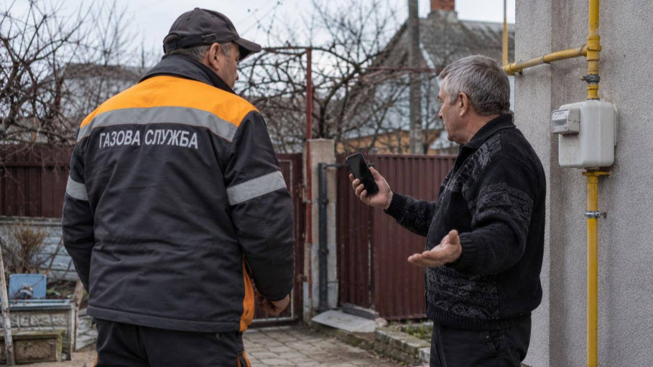 На Волині працівник газової служби побився з місцевим жителем під час перевірки мереж