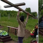 П'яні підлітки, кладовище