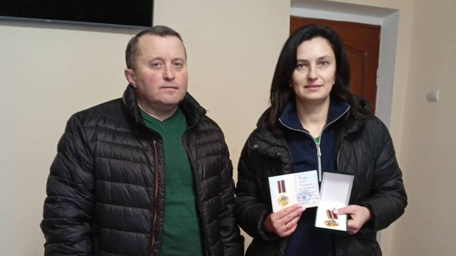 Волонтерку з Волині відзначили медаллю «За сприяння Збройним силам України»