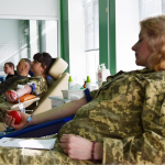 Кров для фронту і тилу: волинські прикордонники поповнили банк крові