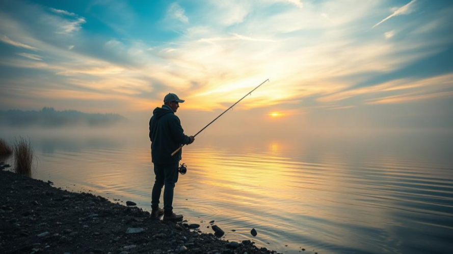 Календар рибалки на листопад 2025: у які дні риба найкраще клює