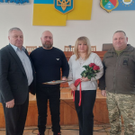 На Волині захиснику вручили «Золотий Хрест» за мужність на фронті