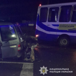 На Львівщині зіткнулися маршрутка з Волині та легковик: є травмований