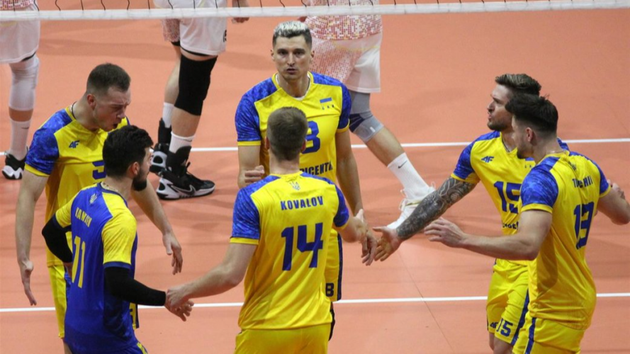 Збірна України опинилася на найвищому місці у рейтингу FIVB