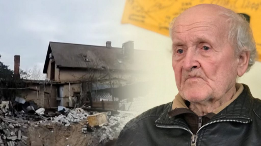 «Я - українець, хоч і народився в Росії»: пенсіонер з Лиману розповів, як російські війська зруйнували його життя