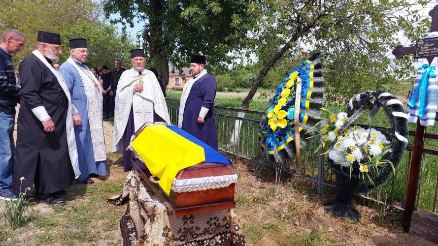 На Волині в останню путь провели Героя Грисюка Сергія, який загинув під Авдіївкою у 2023 році
