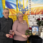 На Волині батькам полеглого на фронті солдата Петра Якимчука вручили посмертний орден сина