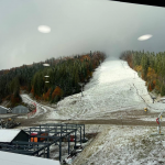 сніг випав у Карпатах