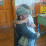 У мережі опублікували зворушливе відео зустрічі захисника з Луцька з донечкою