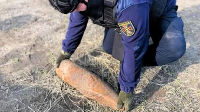 На Волині біля озера знайшли боєприпас часів Другої світової війни