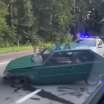 Водій — у реанімації: на Волині BMW зіткнувся із з легковиком під час обгону