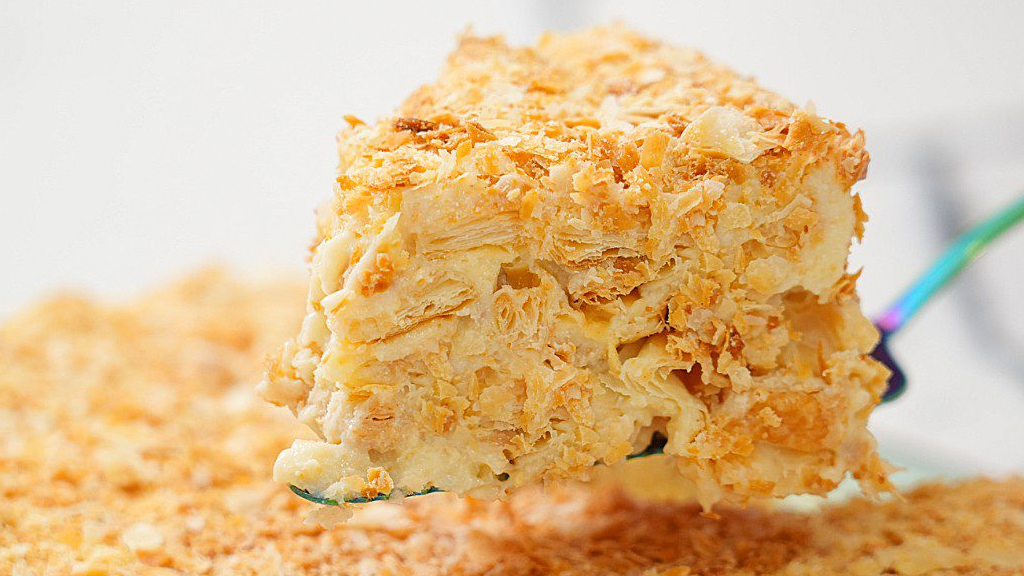 Простий рецепт дуже швидкого торта Наполеон