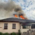 У місті на Волині горів будинок