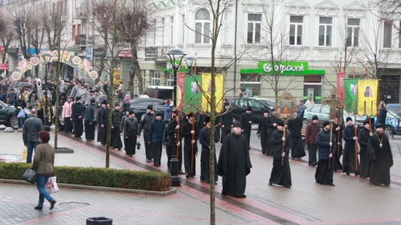 У Луцьку відбудеться Хресний хід: у частині міста зупинять рух транспорту