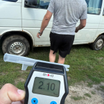 На Волині зупинили п’яного водія з перевищенням у понад 10 разів допустимої норми алкоголю