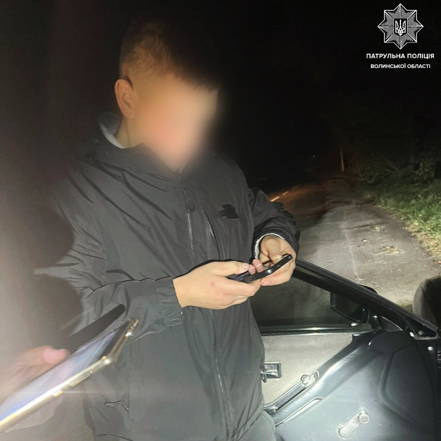 Без прав і під градусом: у Ковелі спіймали нетверезого кермувальника Audi